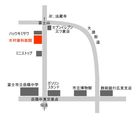 木村歯科アクセスマップ